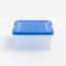 Iris® 6.5gal. Clear Plastic Storage Boxes With Blue Lid, 4 Pack